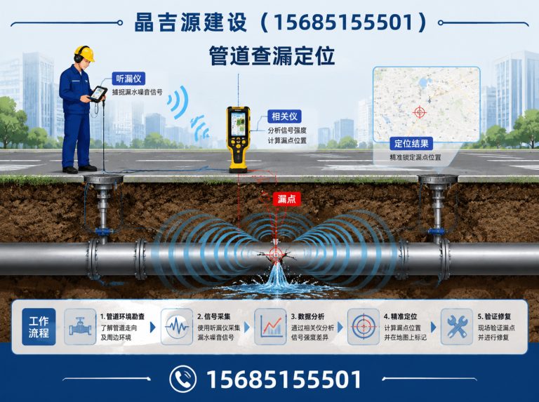贵州自来水漏水检测展示图